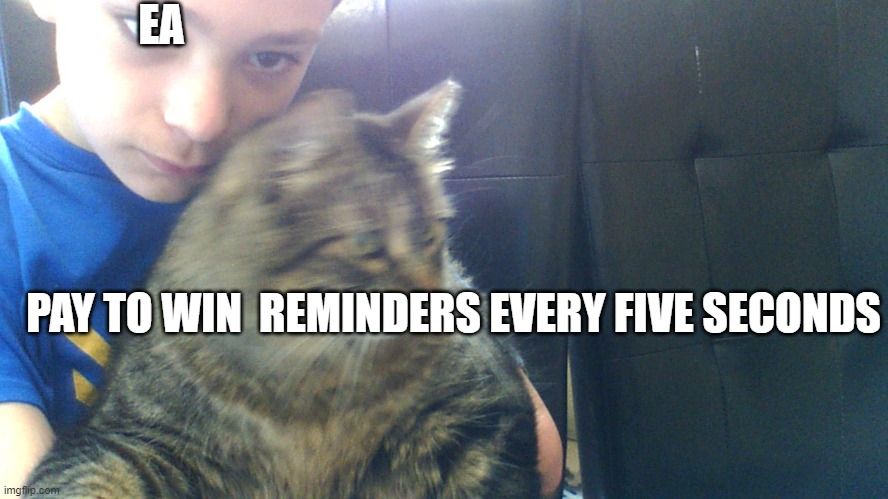 facts | EA; PAY TO WIN  REMINDERS EVERY FIVE SECONDS | image tagged in online gaming | made w/ Imgflip meme maker