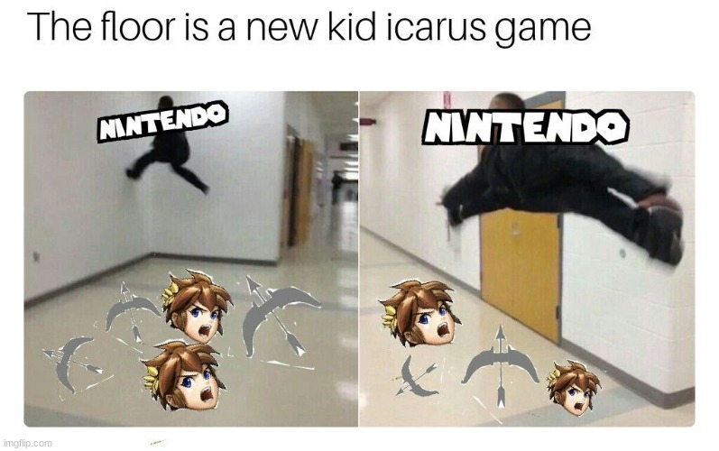 no kid icarus definitive edition??? | made w/ Imgflip meme maker