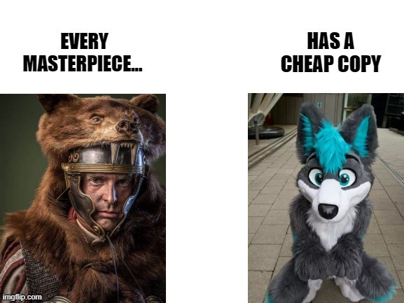 If you don't go kill an animal and wear its skin into an endless war, are you really a "furry" | image tagged in rmk,furries | made w/ Imgflip meme maker
