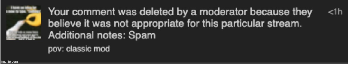 classic mod | made w/ Imgflip meme maker