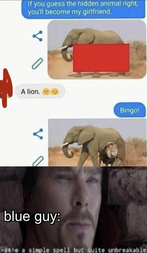 A lion | image tagged in memes,funny | made w/ Imgflip meme maker