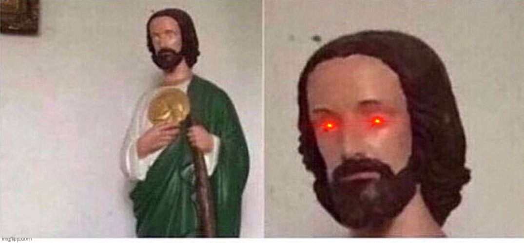 Cursed Jesus Statue | image tagged in cursed jesus statue | made w/ Imgflip meme maker