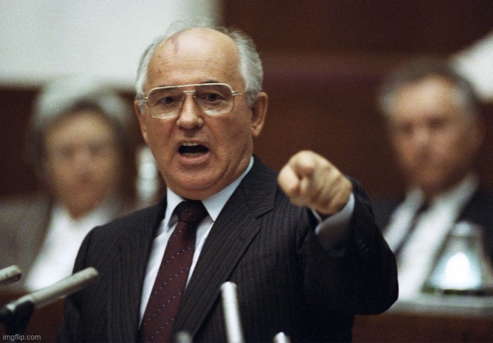 All the rain fell down Amen | image tagged in mikhail gorbachev,last years man | made w/ Imgflip meme maker