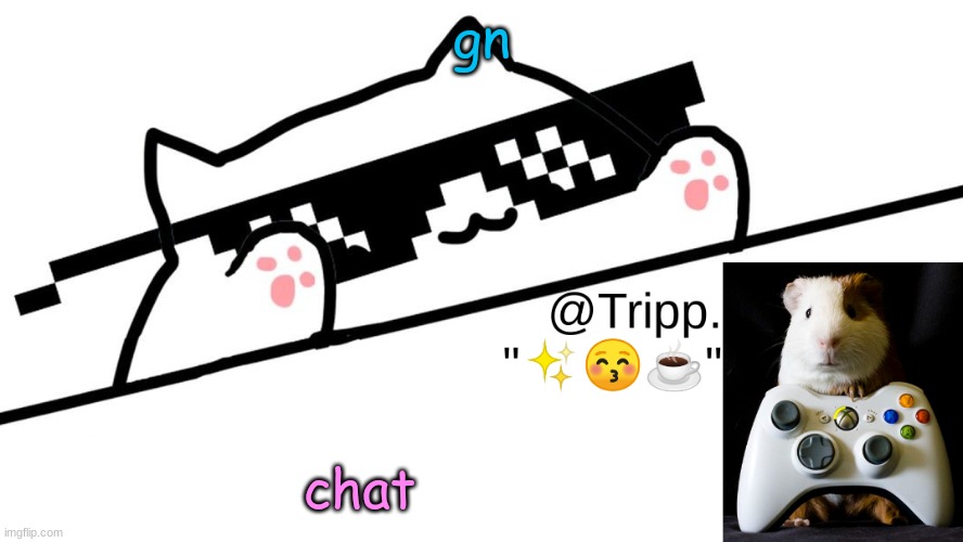 l | gn; chat | image tagged in tripp 's very awesome temp d | made w/ Imgflip meme maker