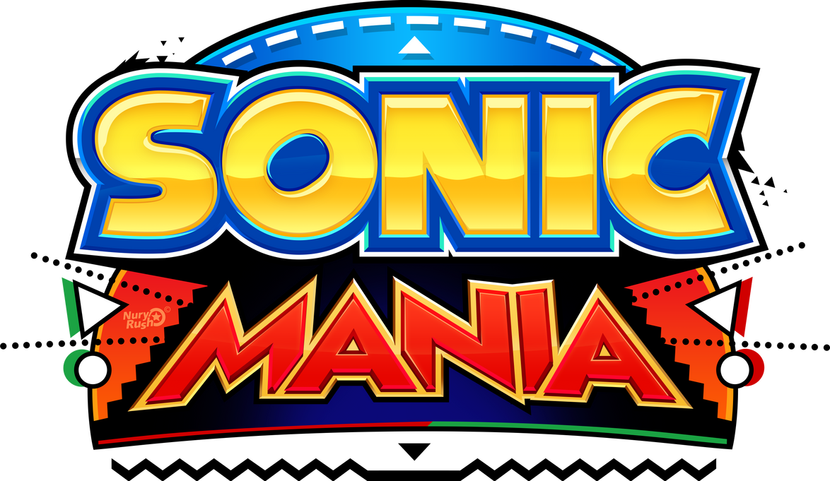 High Quality sonic mania title Blank Meme Template