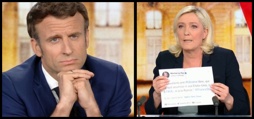 Le Pen racist Blank Meme Template