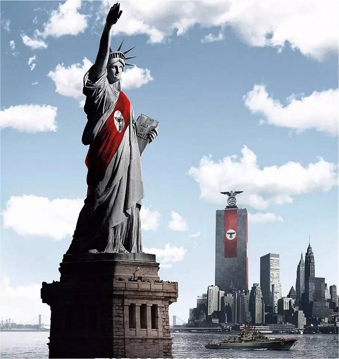 Fascist America Amerika - Man in the High Castle Blank Meme Template