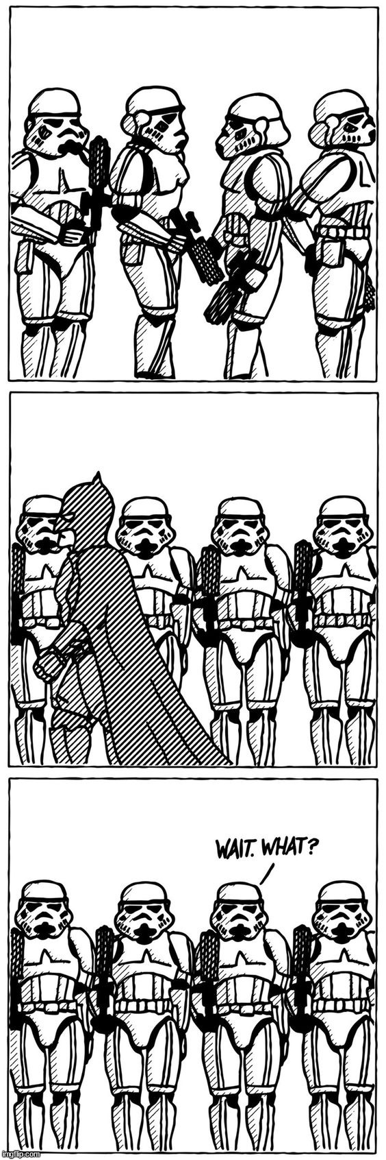 Darth Batman? | image tagged in starwars | made w/ Imgflip meme maker