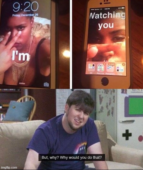 image tagged in but why why would you do that | made w/ Imgflip meme maker