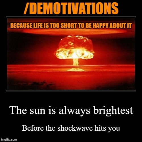 Hope this is cool since it's related. The rules don't specify no promotion of streams. | image tagged in memes,announce,advertisement,demotivational,nuclear explosion,shockwave | made w/ Imgflip meme maker