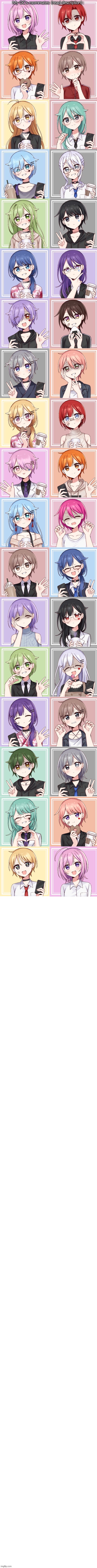 Here’s 4 of them & they’re gonna have a lot of room in my anime series lol (I didn’t start it I could do it when I got the job) | made w/ Imgflip meme maker