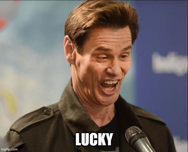 DOOFUS | LUCKY | image tagged in doofus | made w/ Imgflip meme maker