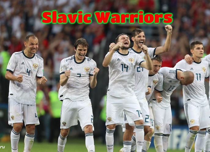 Slavic Warriors | image tagged in slavic football team 3,slavic warriors | made w/ Imgflip meme maker