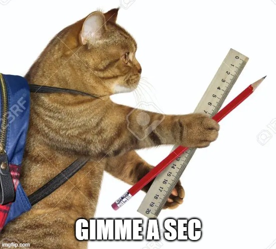 GIMME A SEC | made w/ Imgflip meme maker