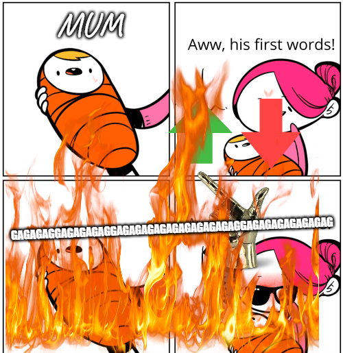 CHILD Blank Meme Template