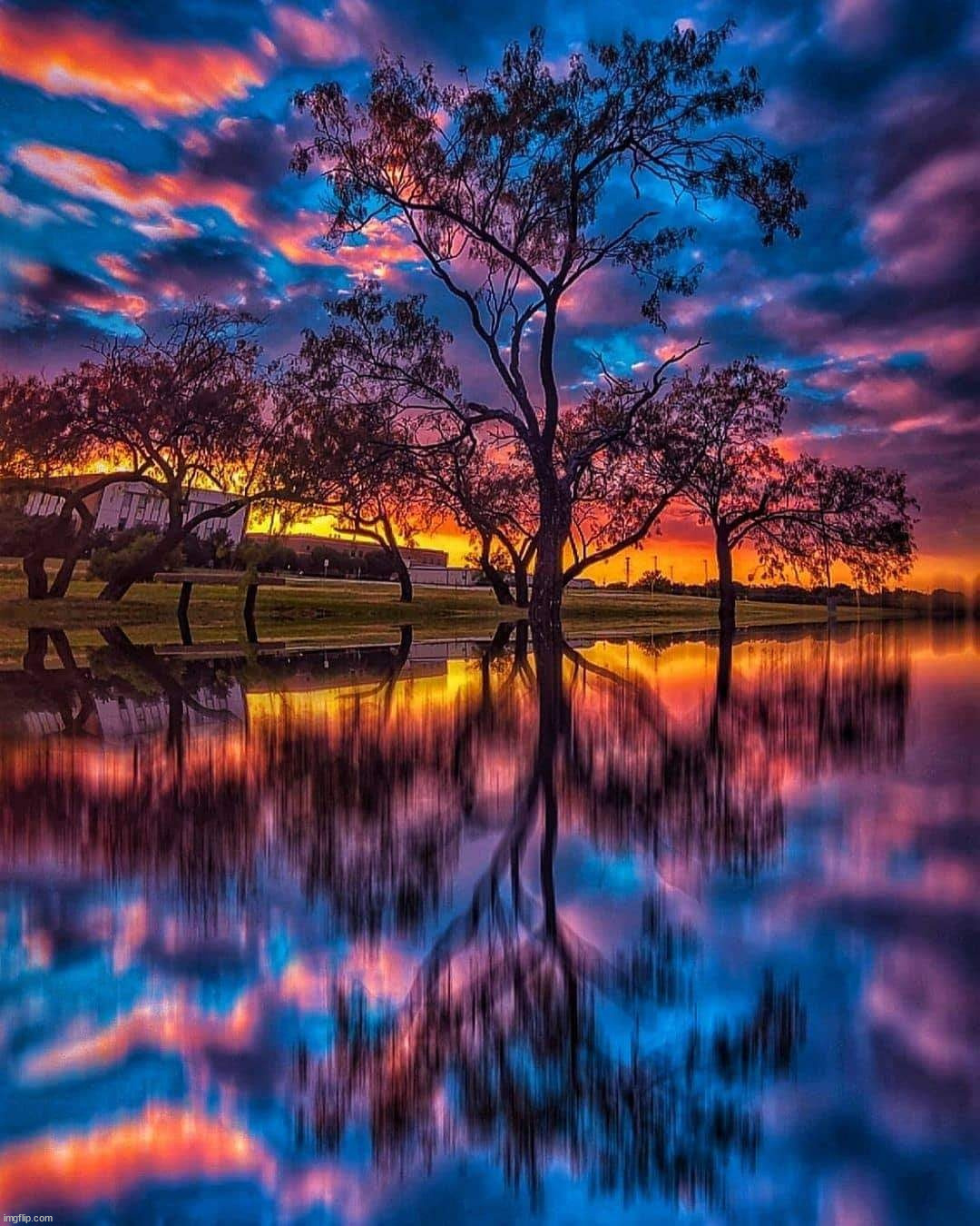 Reflection | image tagged in awesome | made w/ Imgflip meme maker