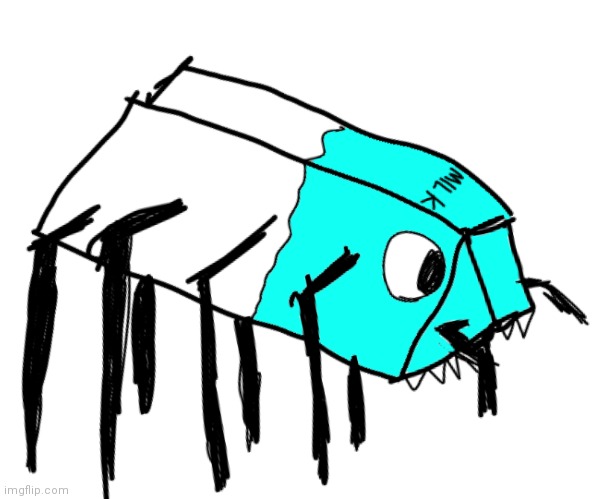 Spooder Milk | image tagged in spooder milk | made w/ Imgflip meme maker