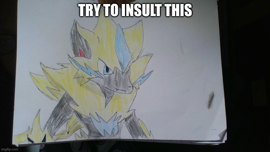 Try it | TRY TO INSULT THIS | image tagged in pokemon,insult | made w/ Imgflip meme maker