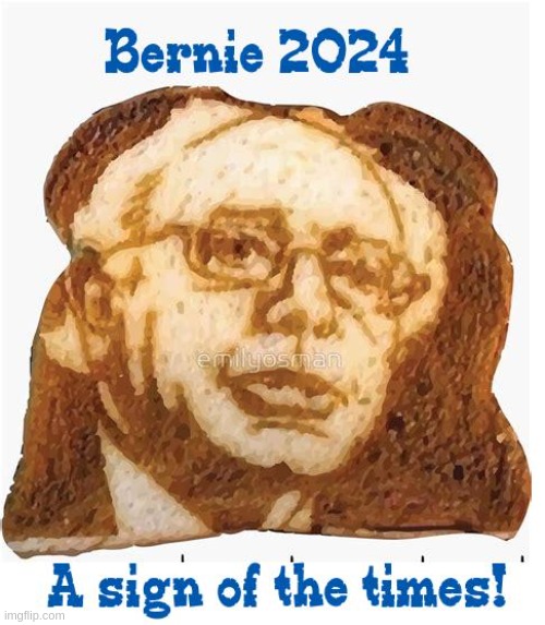 Bernie 2024 | image tagged in bernie,sanders,president,2024,feeling it again | made w/ Imgflip meme maker