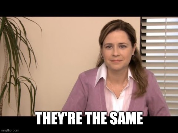 They're the same picture | THEY'RE THE SAME | image tagged in they're the same picture | made w/ Imgflip meme maker