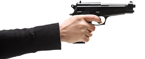 Gun hand Blank Meme Template