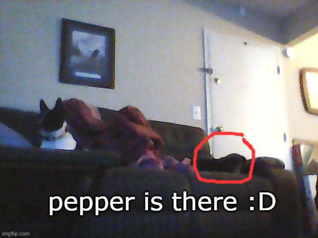 they lay | pepper is there :D | made w/ Imgflip meme maker
