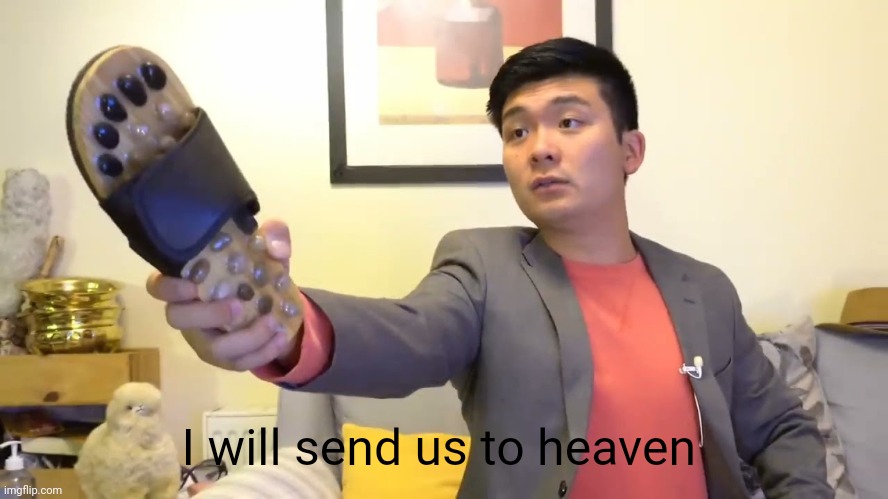 Steven he "I will send you to Jesus" | I will send us to heaven | image tagged in steven he i will send you to jesus | made w/ Imgflip meme maker