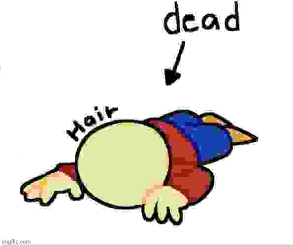 he is dead | image tagged in he is dead | made w/ Imgflip meme maker
