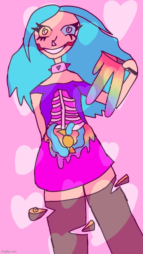 Sh*tty candy gore i drew | image tagged in mods if it counts as nsfw pls mark it | made w/ Imgflip meme maker