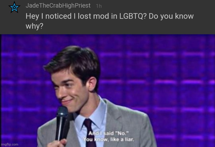 image tagged in and i said no you know like a liar | made w/ Imgflip meme maker