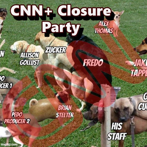 The CNN Party of the Month !!! | image tagged in cnn,cnn news,memes | made w/ Imgflip meme maker
