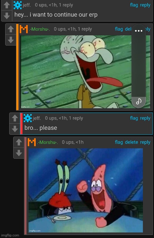 sorry about the volume thing, my phone is shitty at taking screenshots | made w/ Imgflip meme maker