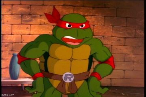 Angry Raphael | image tagged in angry raphael | made w/ Imgflip meme maker