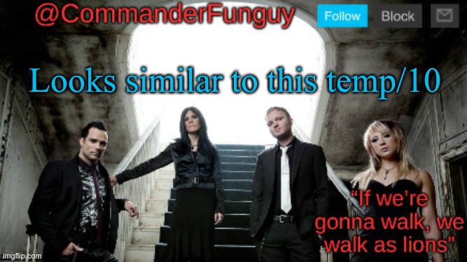 CommanderFunguy Skillet Template | Looks similar to this temp/10 | image tagged in commanderfunguy skillet template | made w/ Imgflip meme maker