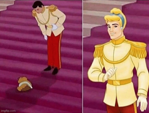 Ah yes. Hair. | image tagged in hair,cinderella,prince charming | made w/ Imgflip meme maker