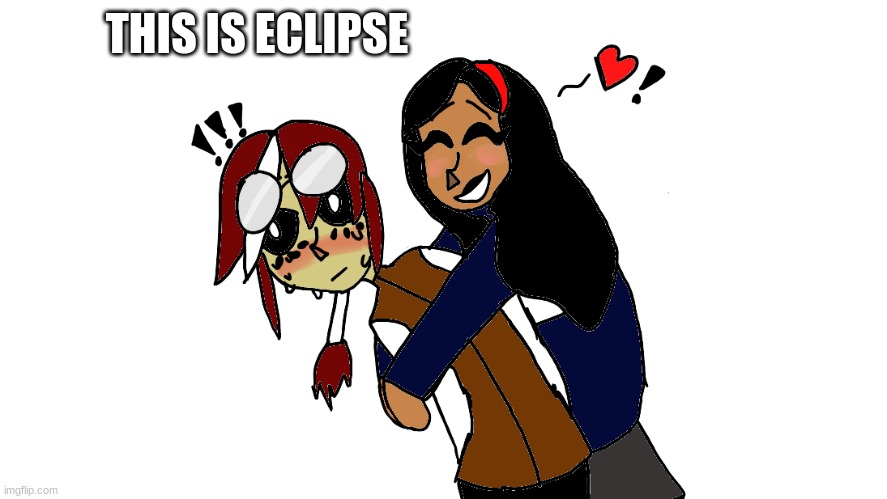 look at what i found! | THIS IS ECLIPSE | image tagged in also i saw that rule | made w/ Imgflip meme maker