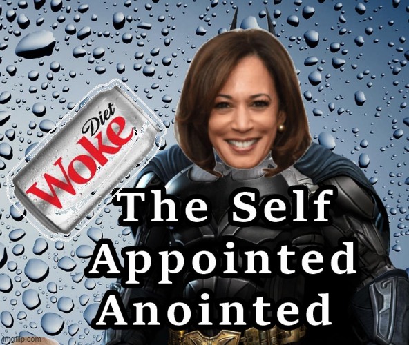 The Border Czar with a Woke and a Smile - or Is it a Cackle ?? | image tagged in kamala harris,border czar,memes,super hero | made w/ Imgflip meme maker
