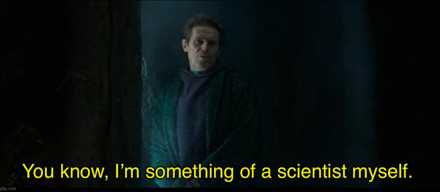 High Quality Something of a scientist myself (New) Blank Meme Template
