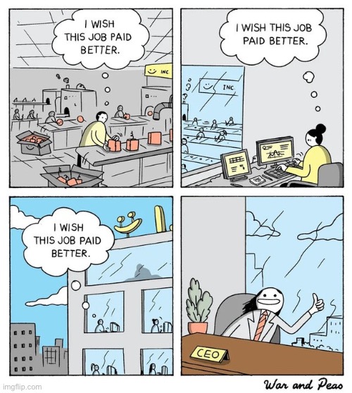 CEO | image tagged in comics,ceo,funny,memes,jobs | made w/ Imgflip meme maker