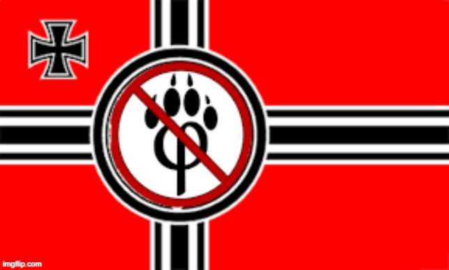 anti furry flag | image tagged in anti furry flag | made w/ Imgflip meme maker