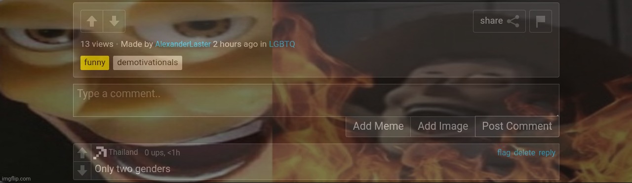 made w/ Imgflip meme maker