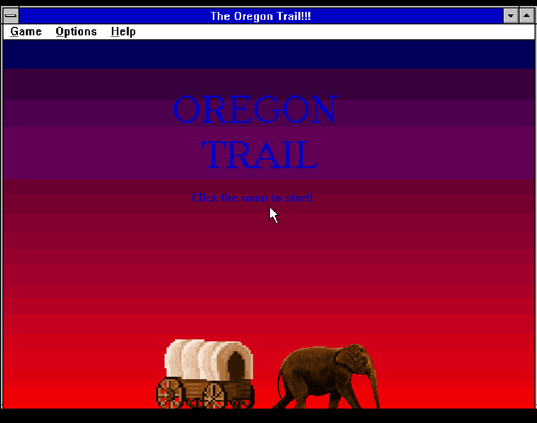 Oregon trail Blank Meme Template