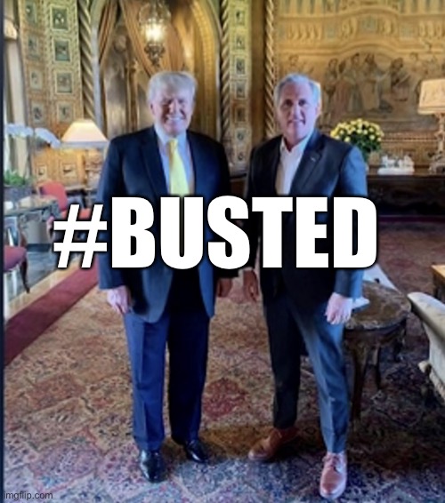 Kevin McCarthy Caught in Bald-Faced Lie! | #BUSTED | image tagged in kevin mccarthy,donald trump,liar liar,morons,crooked,douchebag | made w/ Imgflip meme maker