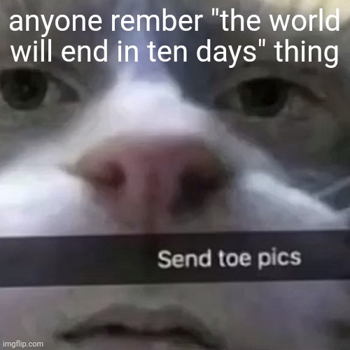 kat | anyone rember "the world will end in ten days" thing | image tagged in kat | made w/ Imgflip meme maker