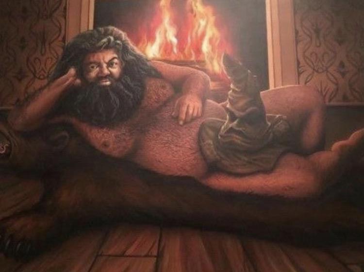 Sexy Hagrid Blank Meme Template
