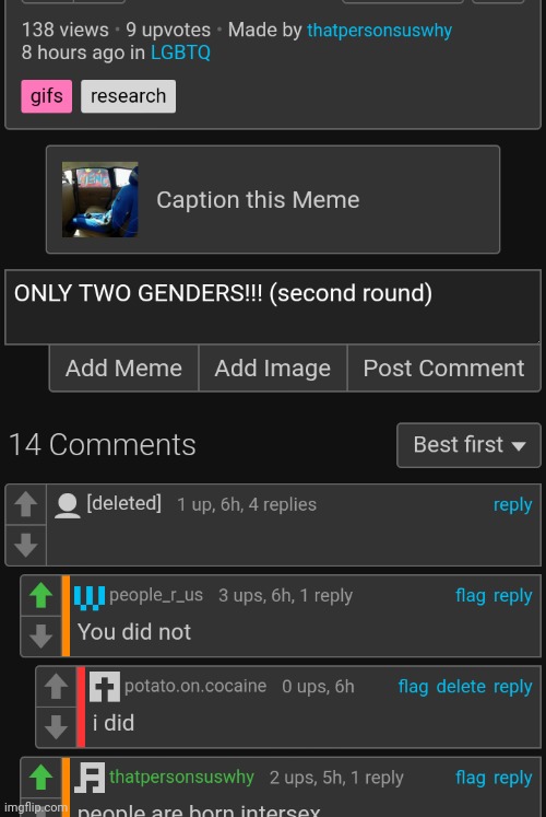 made w/ Imgflip meme maker