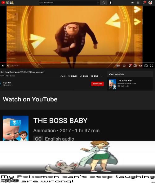 THATS NO BOSS BABY | image tagged in boss | made w/ Imgflip meme maker
