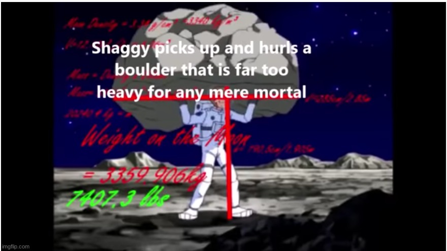 lift rock big | image tagged in shaggy,rock | made w/ Imgflip meme maker