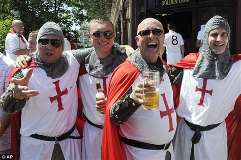 England fans Blank Meme Template