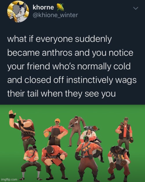 I can’t really think of a funny title | image tagged in tf2 laugh | made w/ Imgflip meme maker